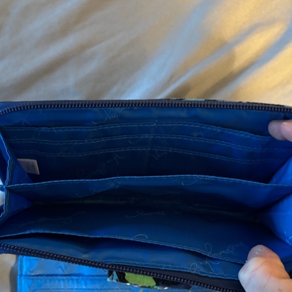 Vera Bradley Indigo Pop Wallet - Picture 5 of 5